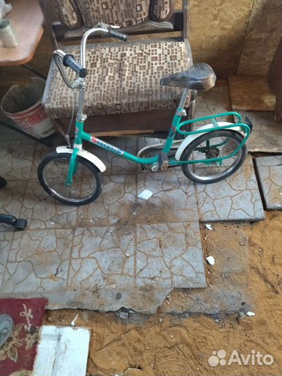 Детский велосипед СССР