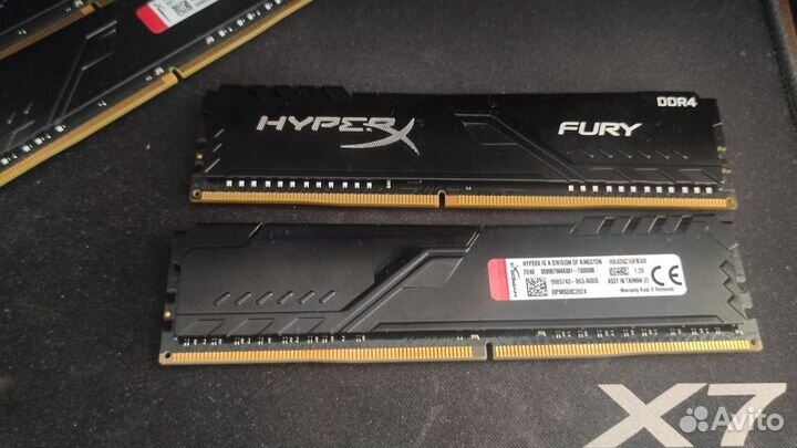 DDR4 HyperX Fury 2666мгц