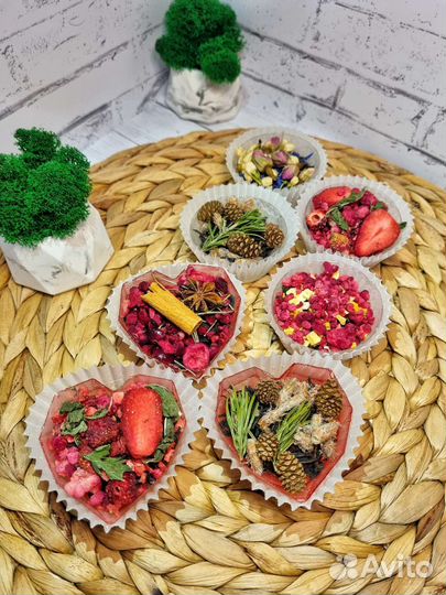 Чайные бомбочки, чай, подарок, леденцы