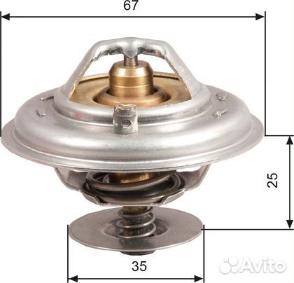 Термостат Volkswagen LT I 1975-1996