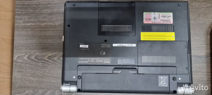 Ноутбук sony vaio, модель: PCG-5T1V