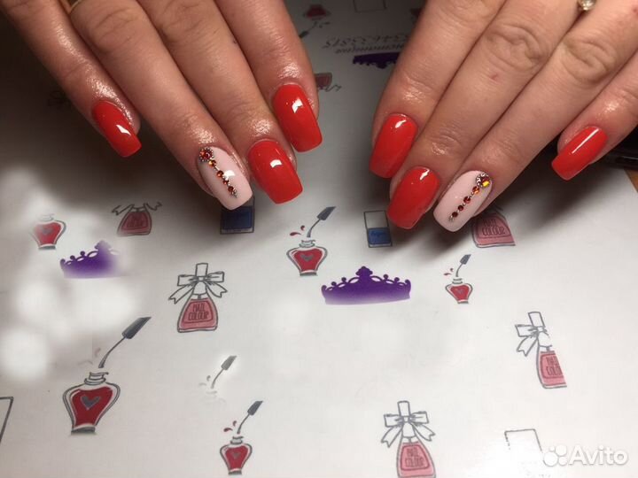 Ногти наращивание, дизайн, коррекция