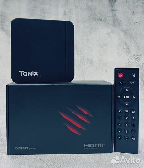 Смарт тв приставка Tanix 4GB Android 11 4K