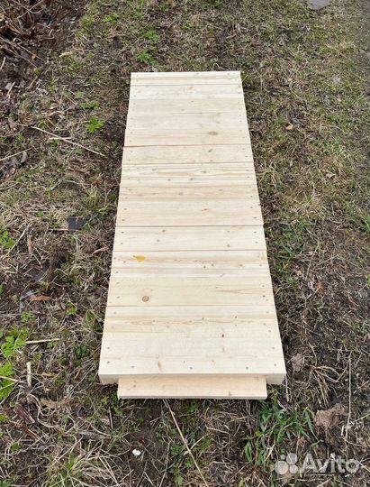 Дорожка деревянная (тротуар модульный)