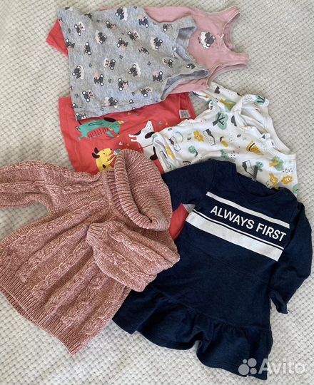 Комплект вещей для девочки р.92