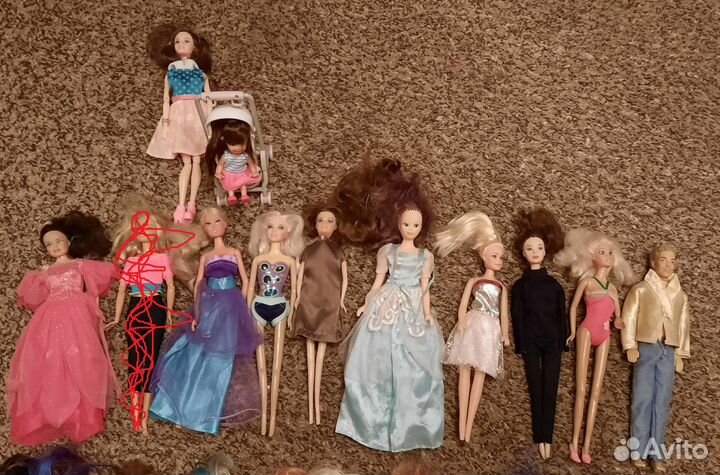 Куклы Барби,монстр хай,аксессуары от