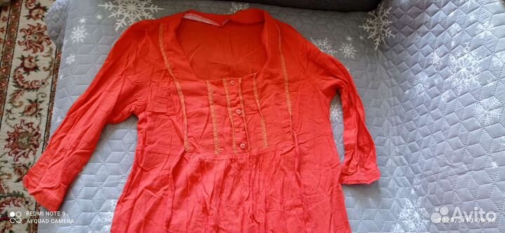 Вещи для беременных. Летняя туника