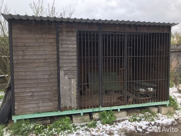 Вольер для собак уличный утепленный б/у