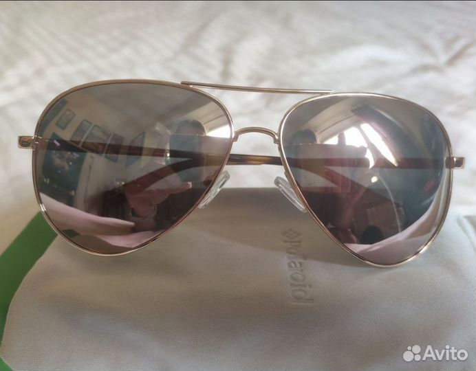 Очки авиаторы polaroid