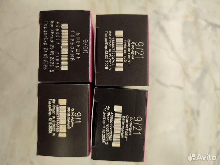 Краска для волос ollin color 9.00, 9.21