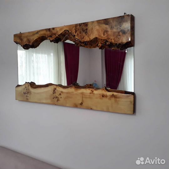 Рамка для зеркала из массива