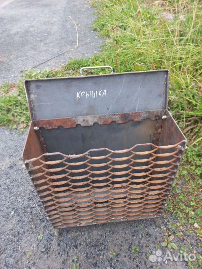 Вертикальный мангал