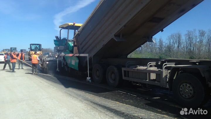 Аренда асфальтоукладчика