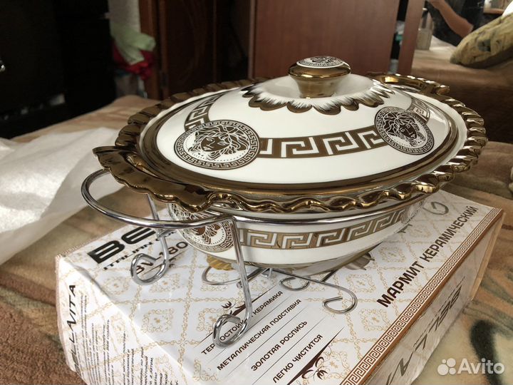 Мармит керамический с подогревом