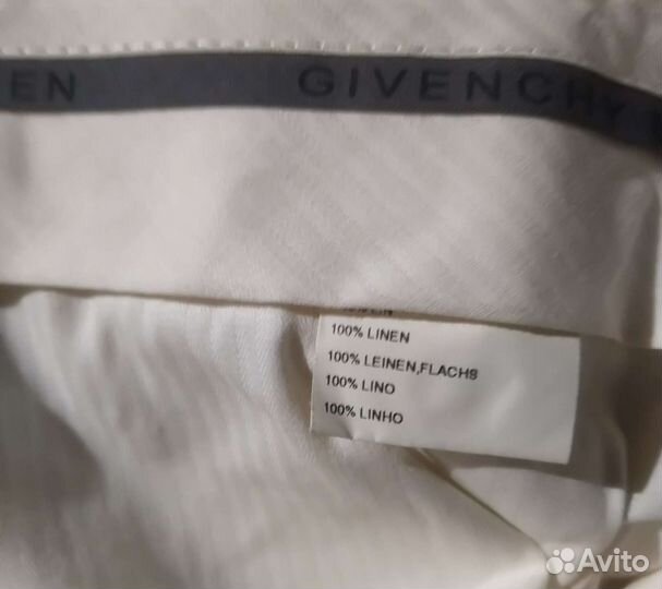 Брюки мужские лен, хлопок, шерсть Givenchy