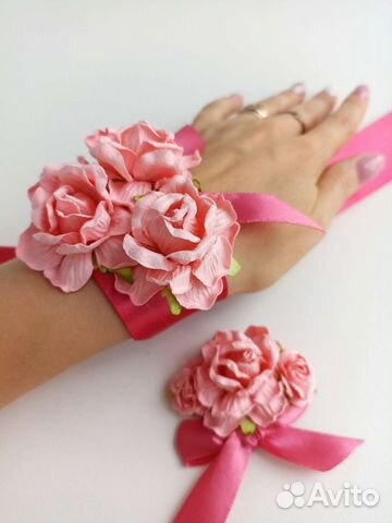 Набор для свидетелей, браслет, бутоньерка