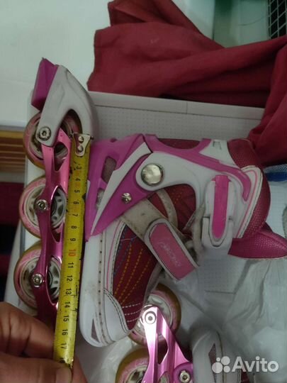 Роликовые коньки детские раздвижные