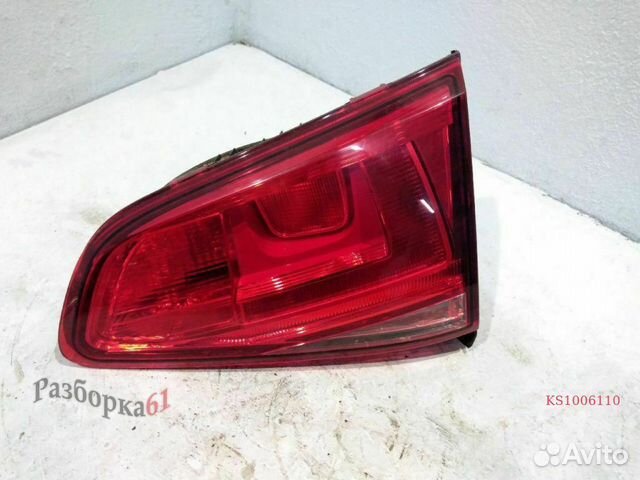 Фонарь volkswagen golf 7 Задний правый внутриний