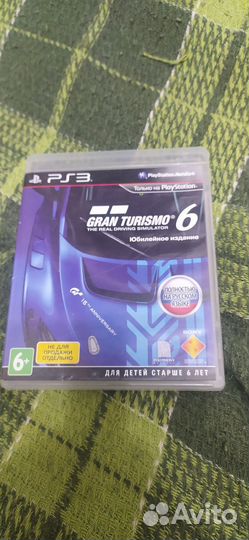 Grand turismo 6 диск для PS3