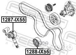 Ролик обводной Hyundai ix55 08, KIA Mohave 08