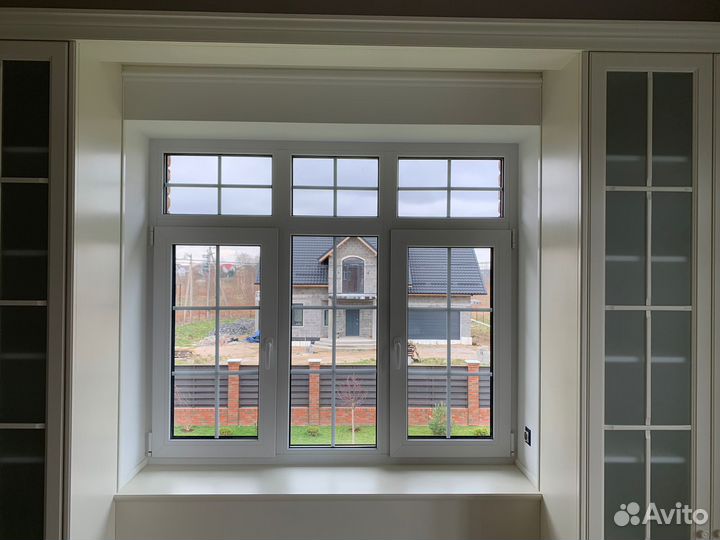 Окна пластиковые, деревянные