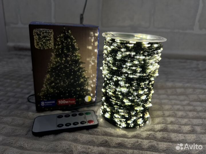 Гирлянда роса новогодняя