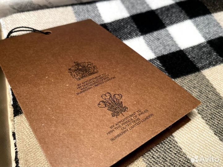 Шарф burberry кашемир