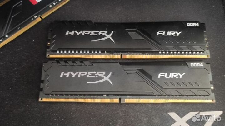 DDR4 HyperX Fury 2666мгц