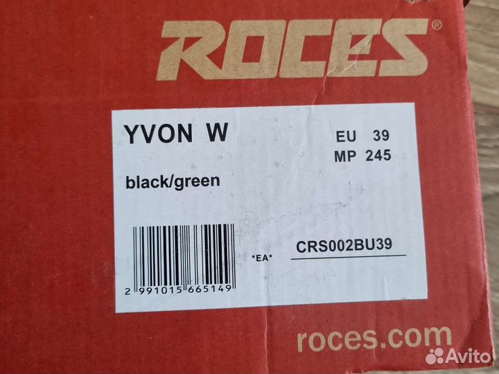 Роликовые коньки 38 размер Roces новые