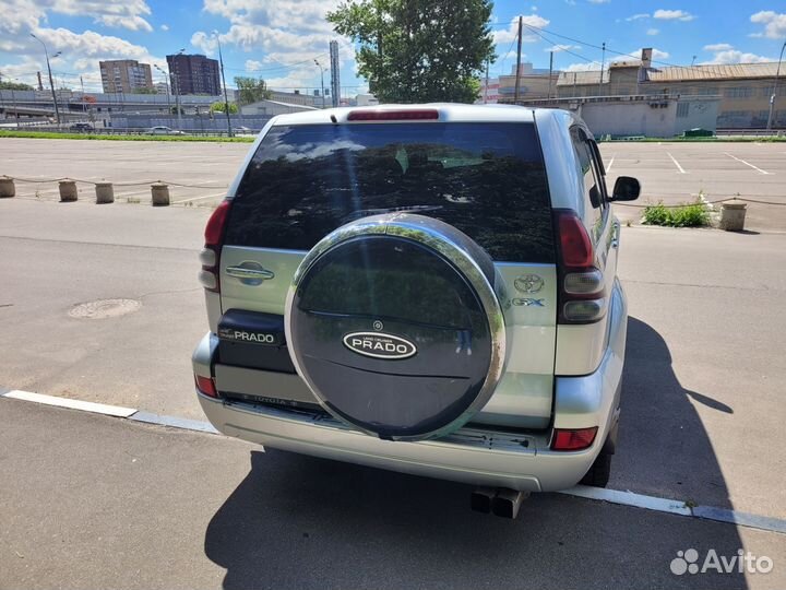 Toyota Land Cruiser Prado 2.7 AT, 2004, 400 000 км