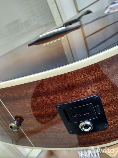 Электро-акустическая гитара Cort earth100SSF-SB-wb