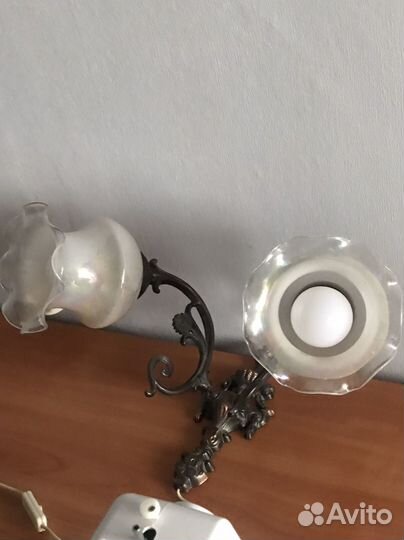 Бра СССР Светильник настенный. Сплав, тяжелый