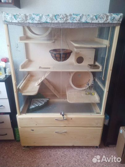 Торг. Витрина для шиншиллы / крыс/ дегу/ белки