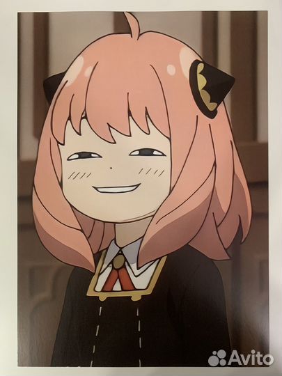 Плакат аниме Аня семья шпиона spy family