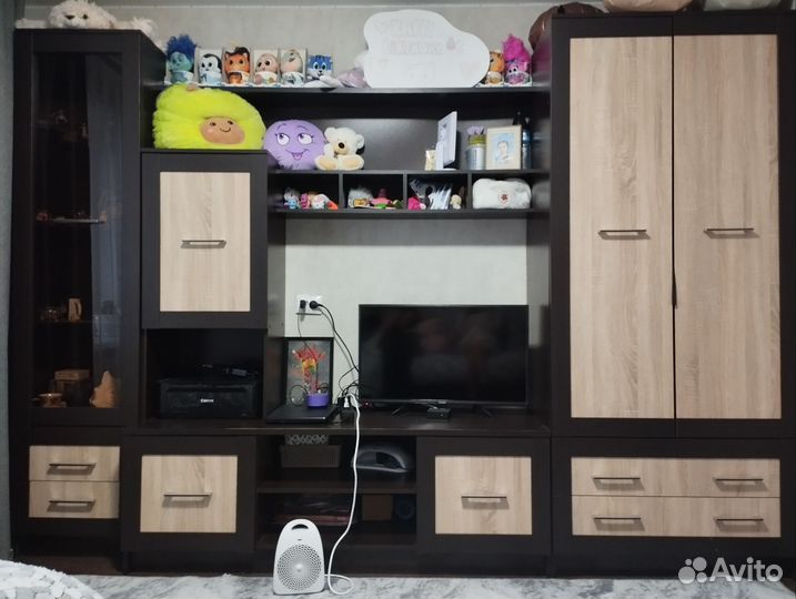 Стенка со шкафом бу