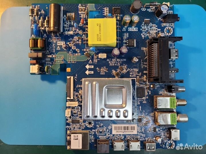 Main board, power, LED