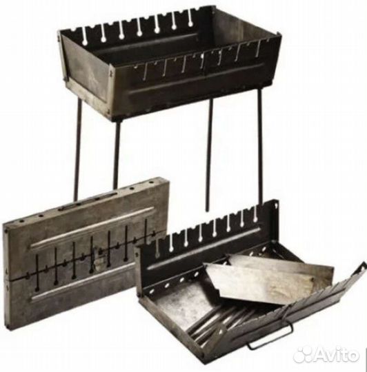 Мангал чемодан/Мангал раскладной