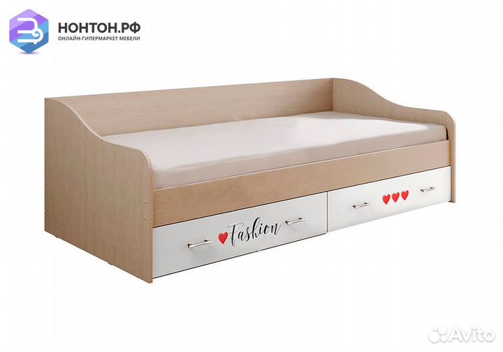 Кровать с 2-мя ящиками Вега NEW Girl