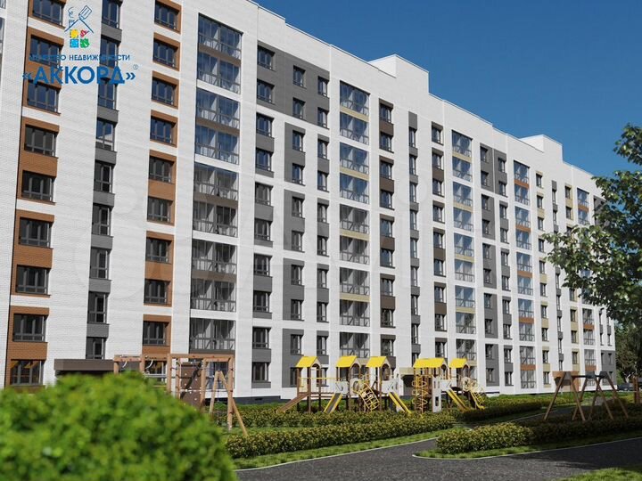 2-к. квартира, 40,4 м², 6/10 эт.
