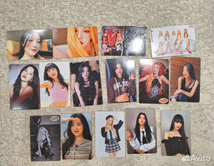 Карточки кпоп g-idle