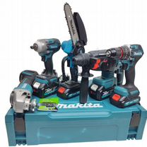 Набор инструмента Makita 5в1 сучкорез +4 батареи