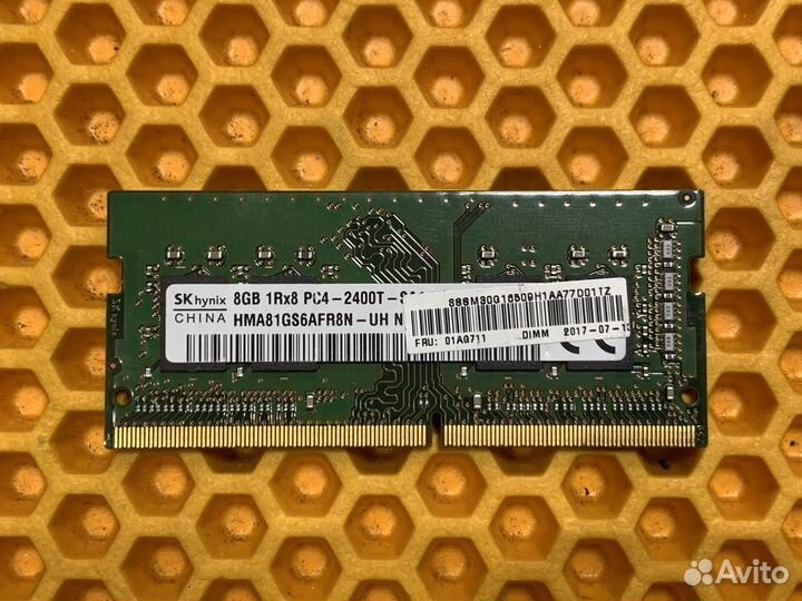 Память для ноутбука 8GB DDR4 2400MHz Hynix