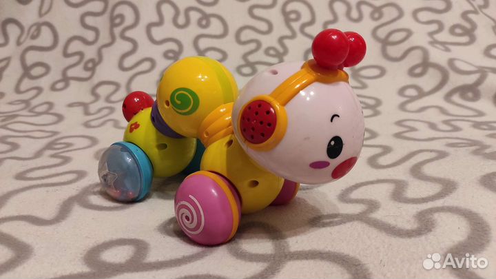 Гусеница интерактивная