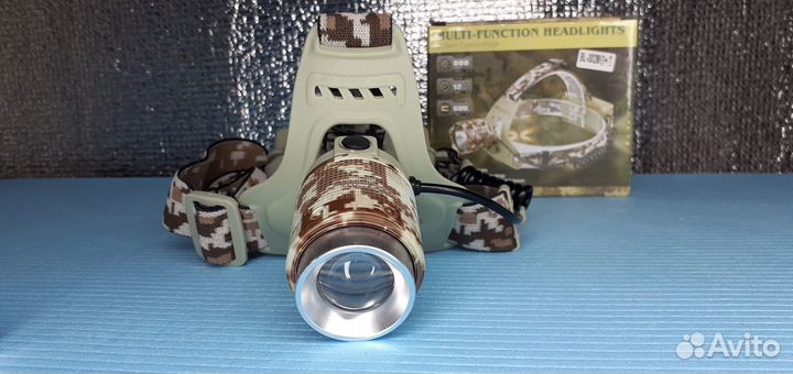 Фонарь налобный HD Lamp белый свет +уф излучение