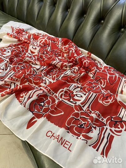 Шелковый платок chanel