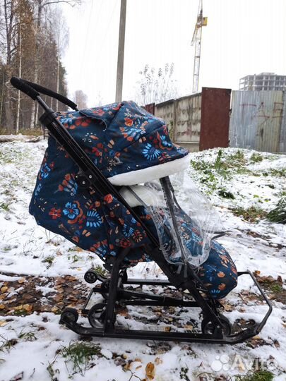 Санки коляска ника