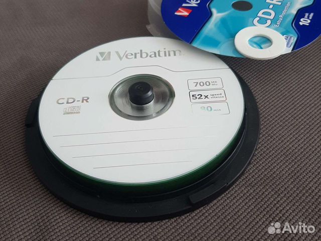 Болванка. диски CD-R Verbatim