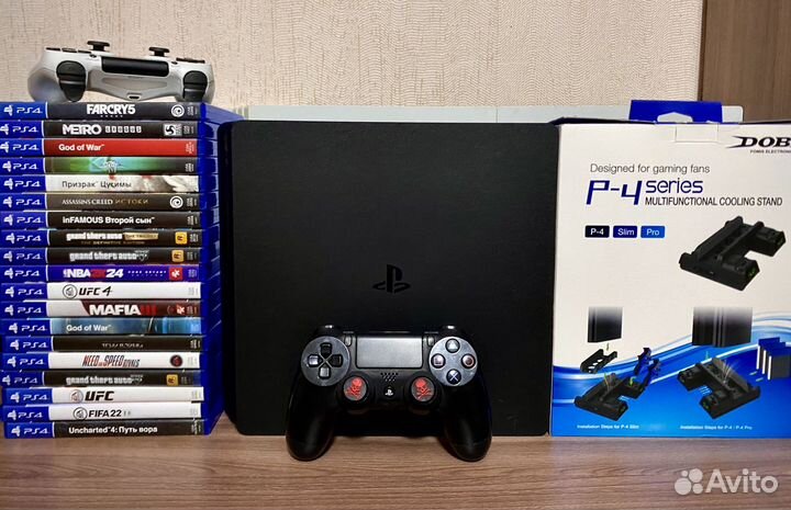 Sony playstation 4 + 77 игр