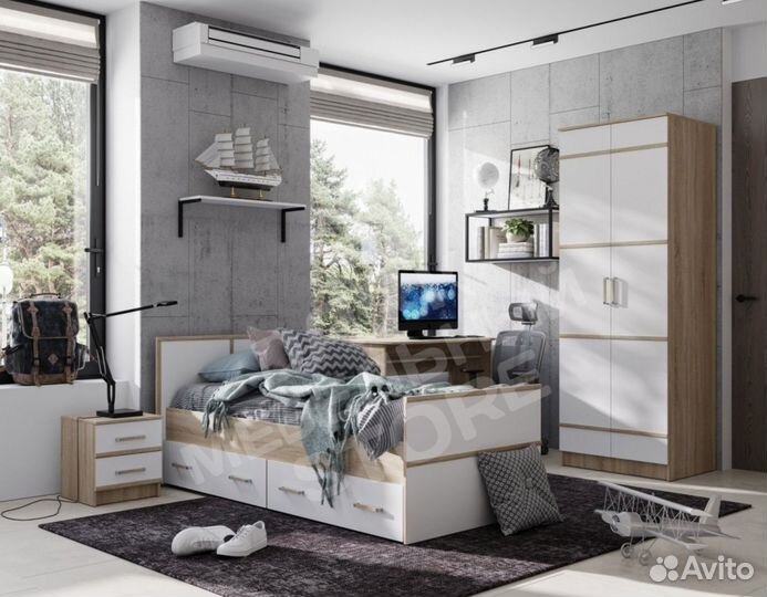 Кровать односпальная