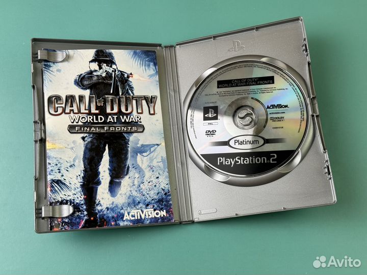 PS2 Call of Duty: World AT War Final Fronts